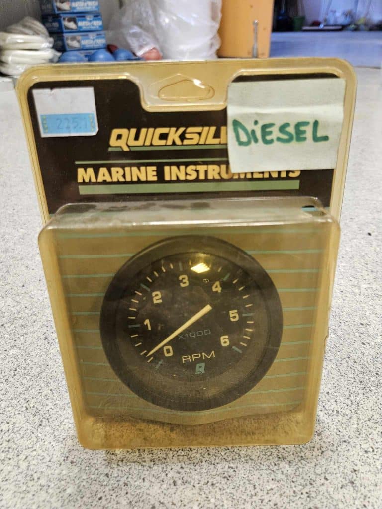 Tachymètre Quicksilver 6000RPM