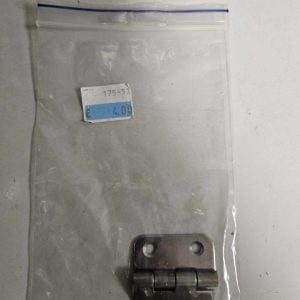 Charnière coudée inox 40x40mm 