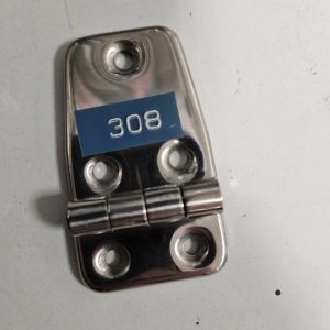 Charnière Inox 71x38mm 