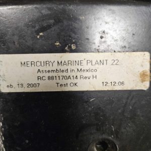 Boitier de commande latéral Mercury