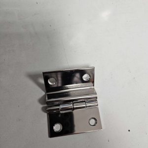 Charnière coudée inox 50x65mm