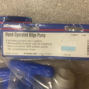 Pompe de cale manuelle 11589-5