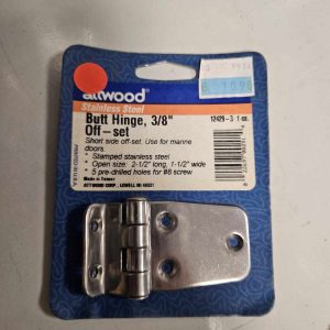 Charnière bout à bout 12429