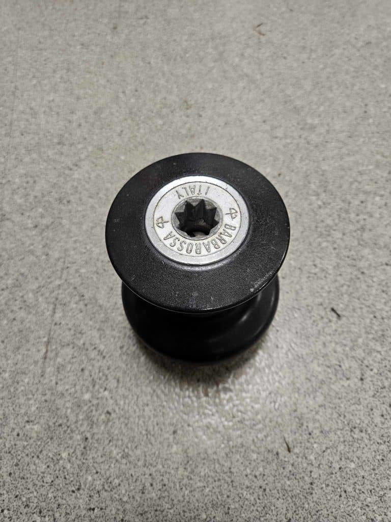 Winch Barbarossa aluminium base 125cm