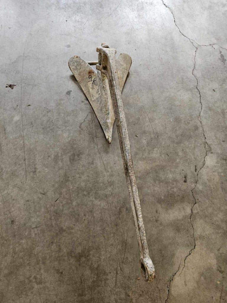 Ancre charrue acier galvanisé