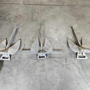 Ancre plate FOB acier galvanisé et non galvanisé