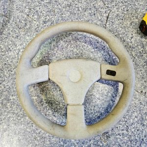 Volant blanc plastique 345mm ⌀