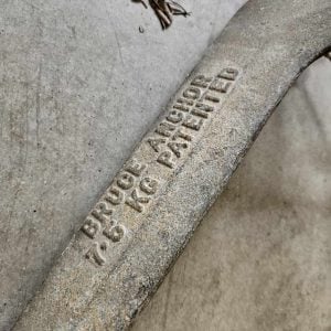 Ancre trefoil acier galvanisé