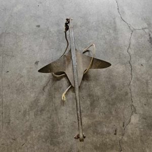 Alternative view of Ancre trefoil acier galvanisé