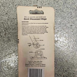 Charnière de bimini à déconnexion rapide 