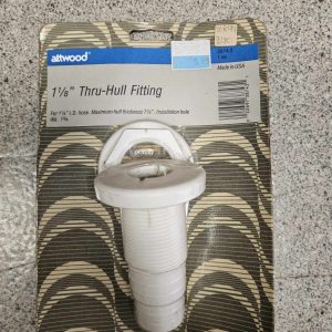 Connecteur passe-coque plastique  