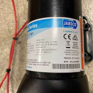 Groupe d’eau Jabsco Q402J-115S-3A