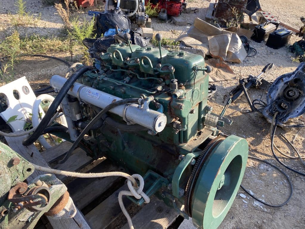 Moteur volvo md17 pour pièces