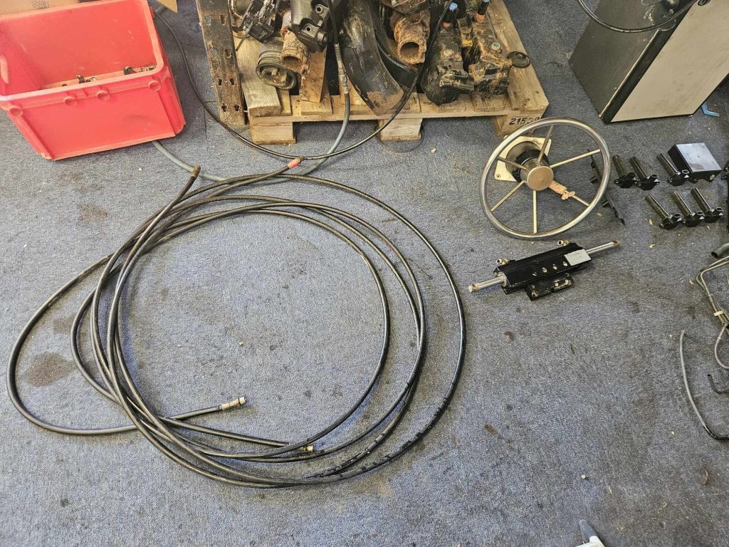 Direction hydraulique complète vedette 7m