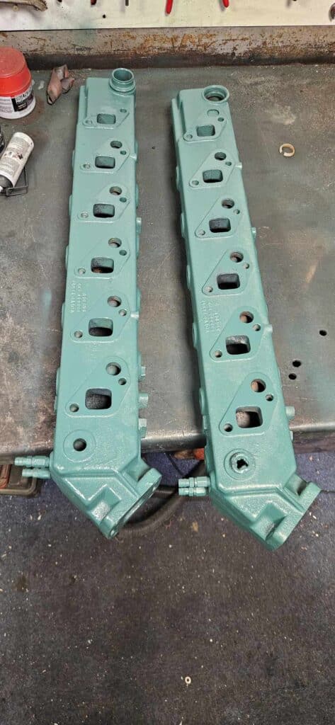 Collecteur echappement tamd41A Volvo Penta