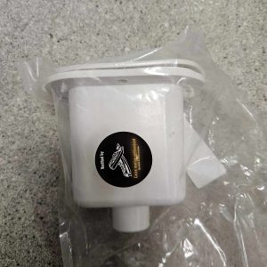 Étui blanc pour pommeau de douche