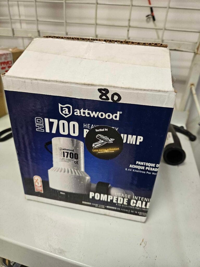 Pompe de cale Attwood HD1700 