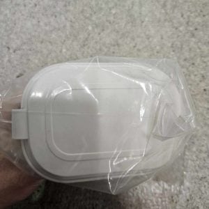 Étui blanc pour pommeau de douche