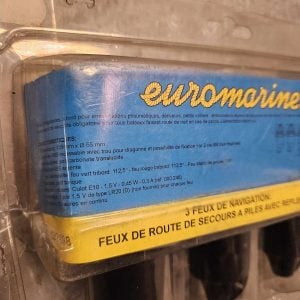 Feux de navigation Euromarine à pile