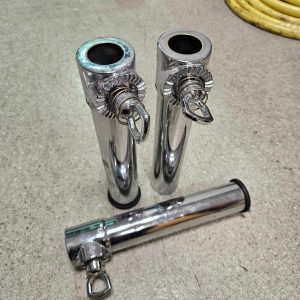 Porte cannes à poser en inox 