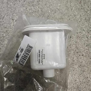 Étui blanc pour pommeau de douche