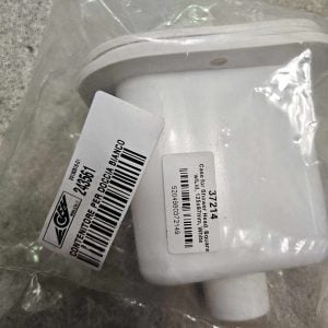 Étui blanc pour pommeau de douche