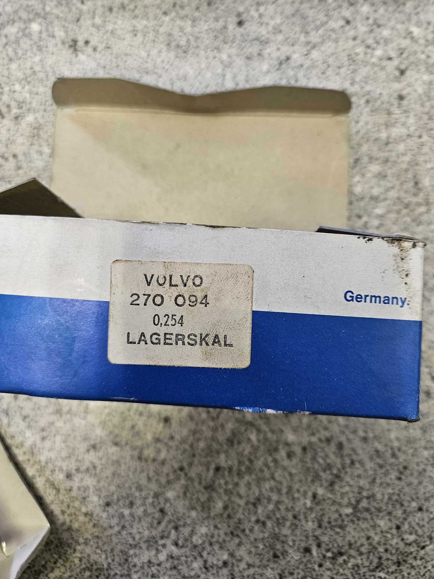 Kit coussinet de bielle 270094 Volvo