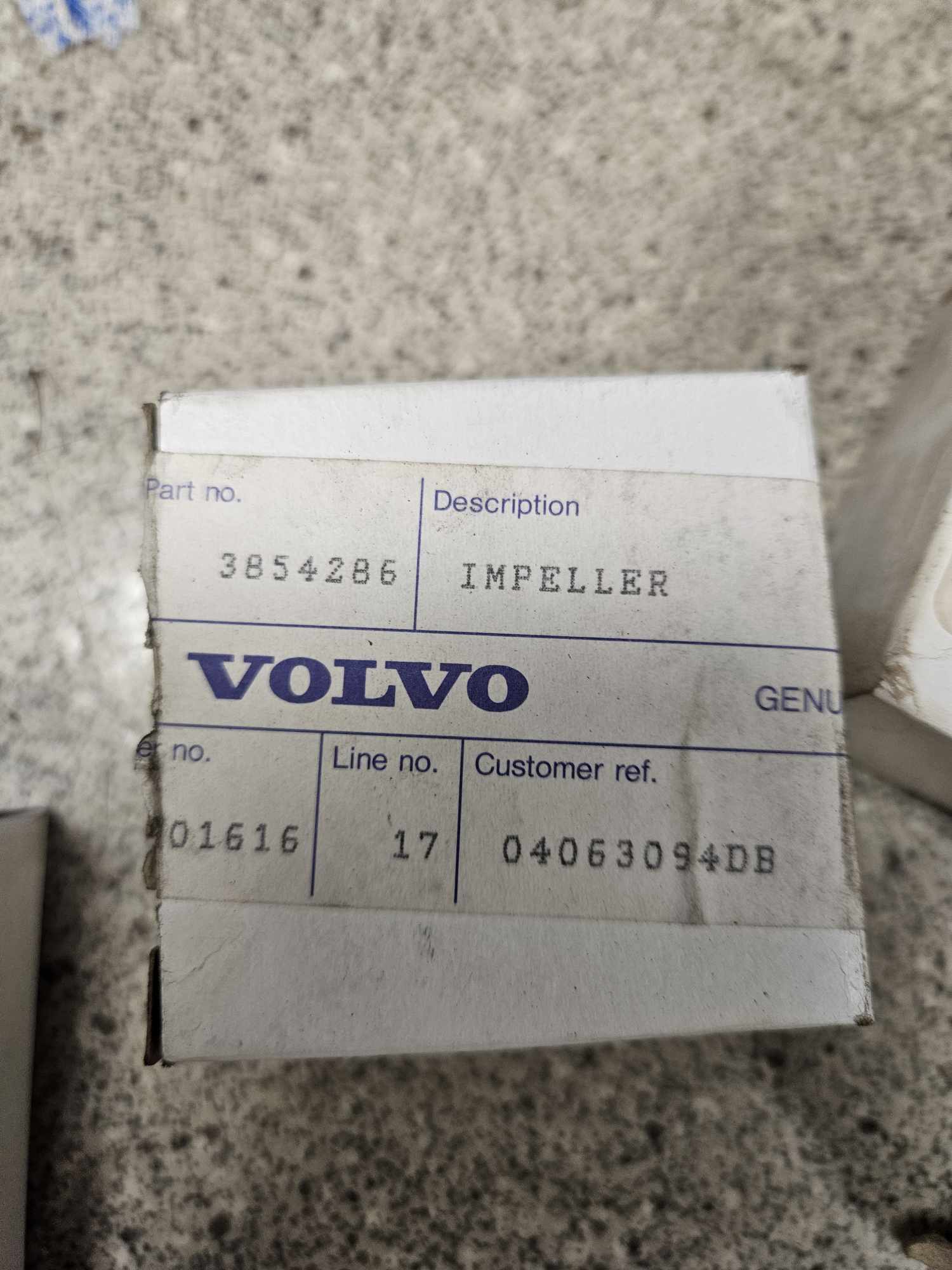 Koelturbine 3854286 Volvo