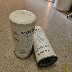 Filtre à huile 478736 Volvo