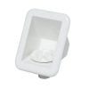 Nable eau avec boîtier – CA-NI2426 – Nable eau blanc 38 mm ; boîtier à encastrer.
