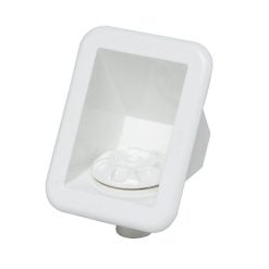 Nable eau avec boîtier – CA-NI2426 – Nable eau blanc 38 mm ; boîtier à encastrer.