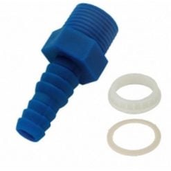 Sortie droite réservoir – CA-PG2148 – 3/8 pouce ; 10/12 mm (catalogue : 10/13 mm) ; contre-écrou