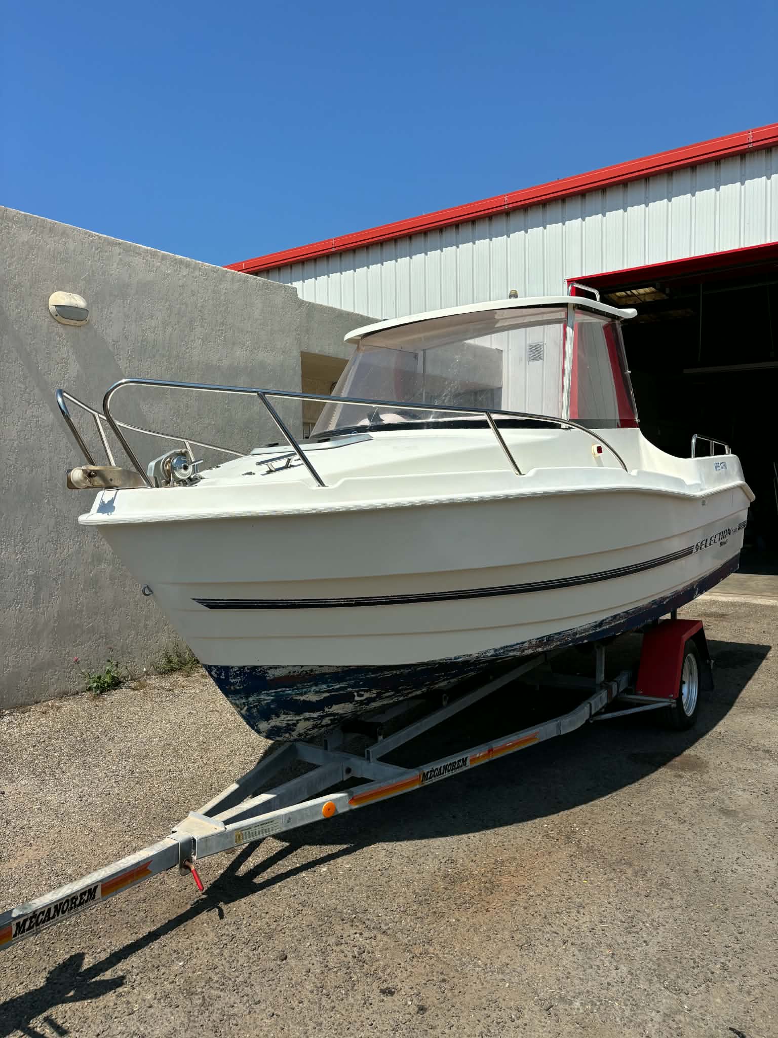 Bateau Ultramar 540 avec moteur Yamaha F80 2009