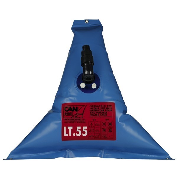 Réservoir souple triangulaire – CA-SE2075 – 55 L ; 1000 × 950 mm ; triangulaire