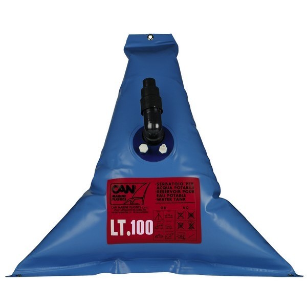 Réservoir souple triangulaire – CA-SE2076 – 100 L ; 1100 × 1100 mm ; triangulaire