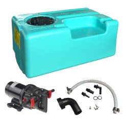 Réservoir eau douce rigide – CA-SE2907MJ – 67 L ; 650 × 390 × 290 mm ; pompe Johnson 10-13405-03, 12 V, 11 L/min incluse