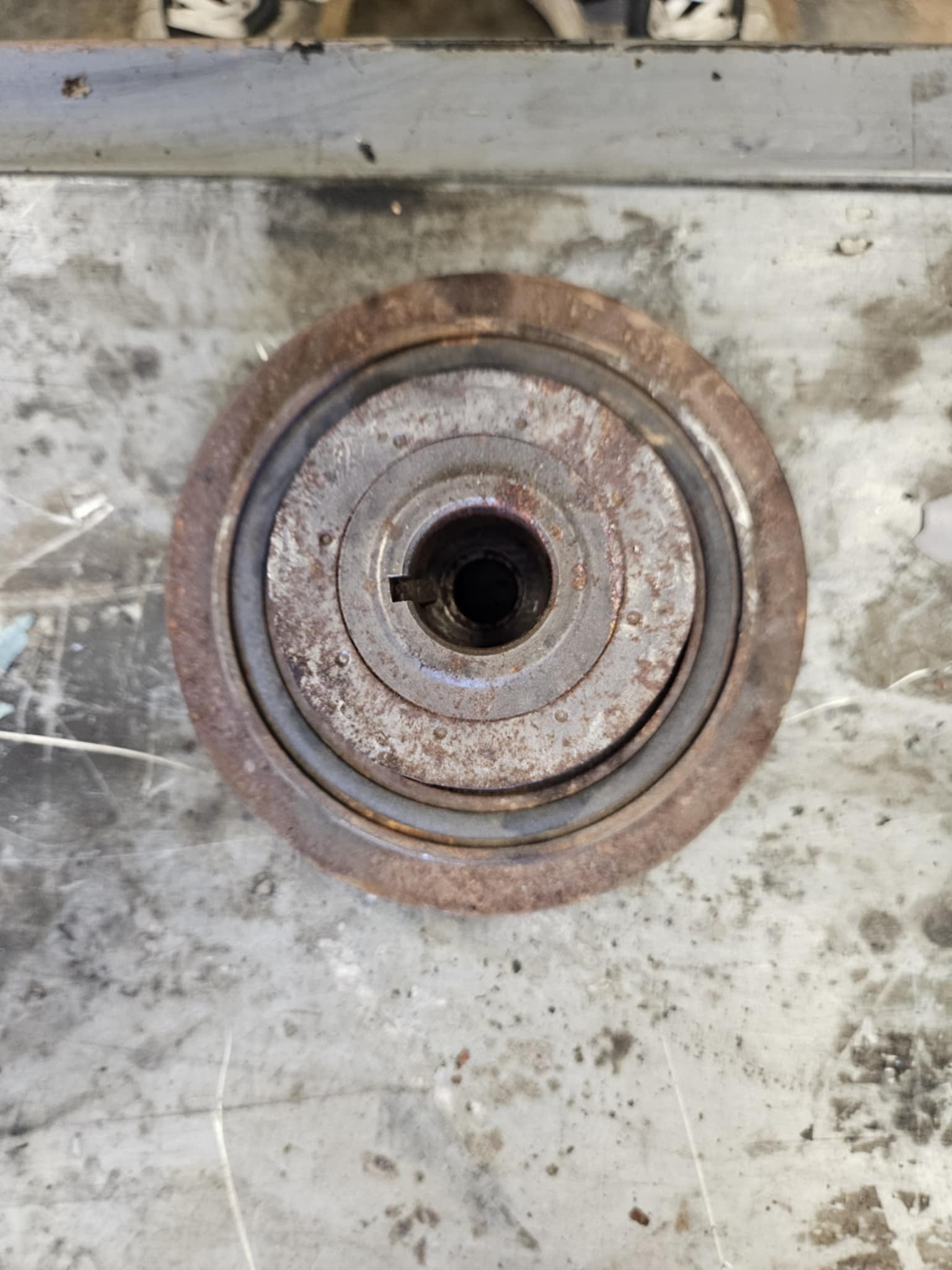 Volant moteur 2nd modele Perkins 4018