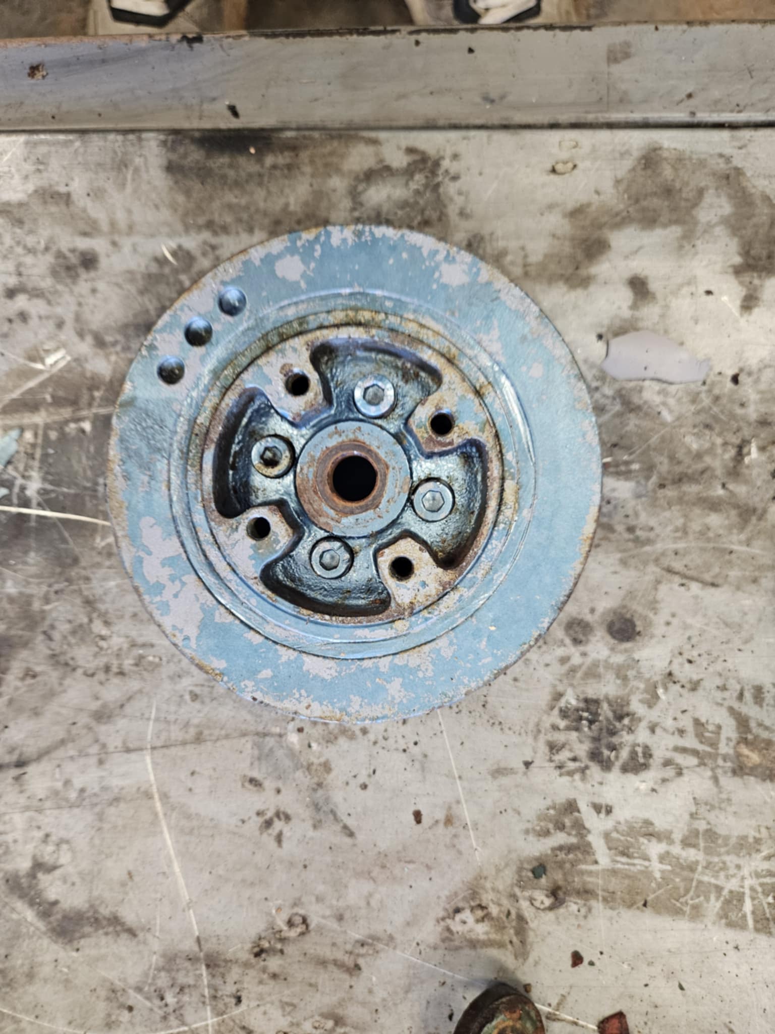 Volant moteur 2nd modele Perkins 4018