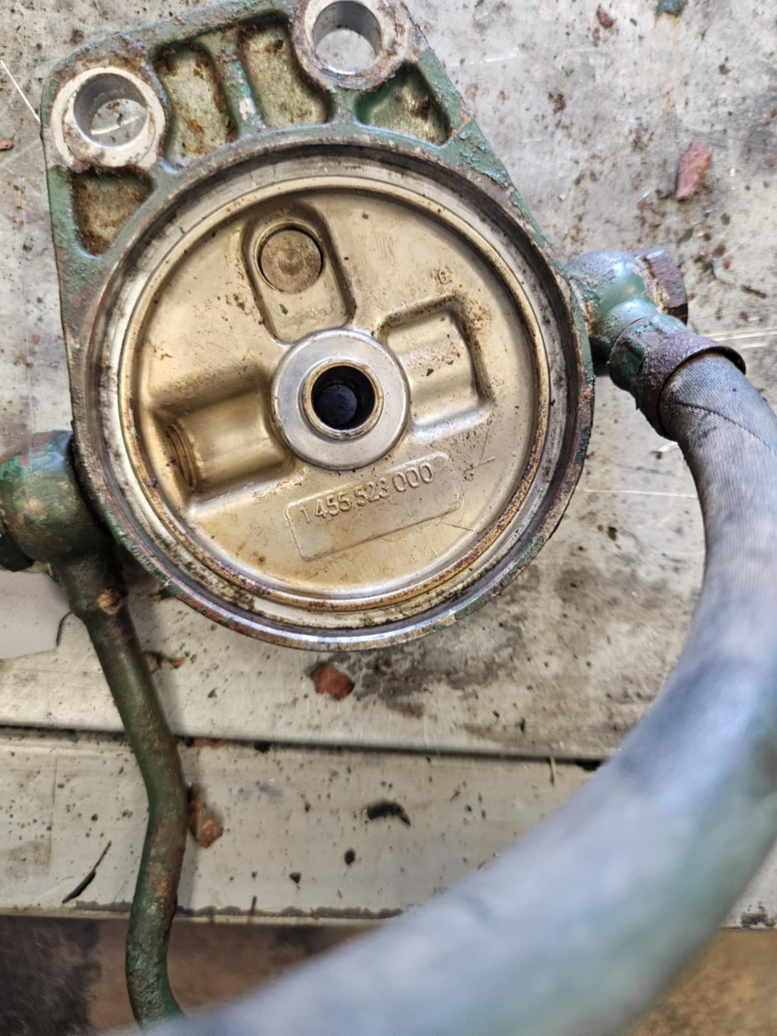 Support filtre à huile MD17 Volvo Penta