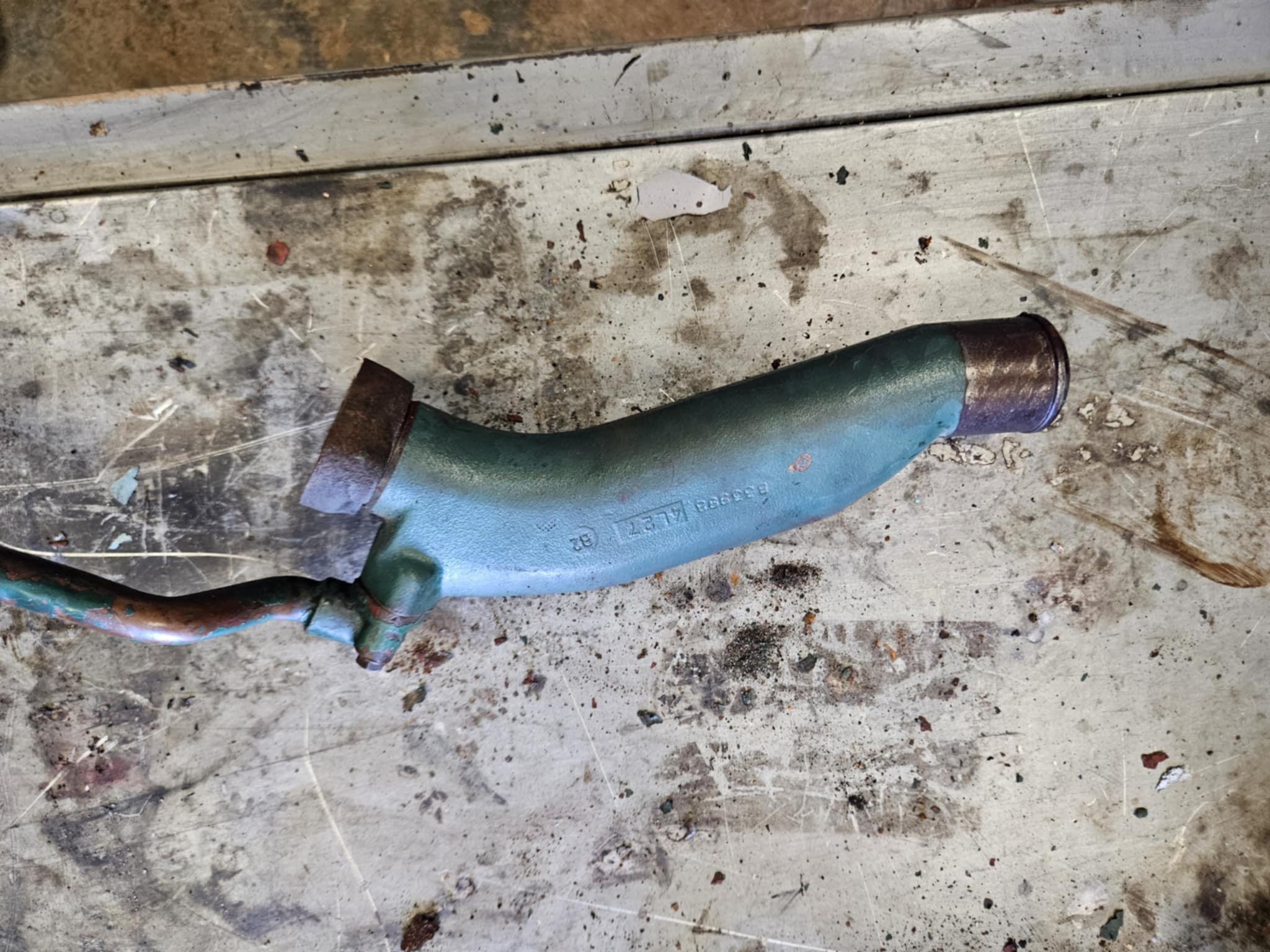 Coude d’échappement MD17 Volvo Penta