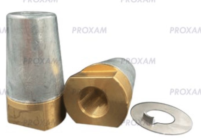 ANODE ZINC – ECROU ET ANODE A CLAVETTE