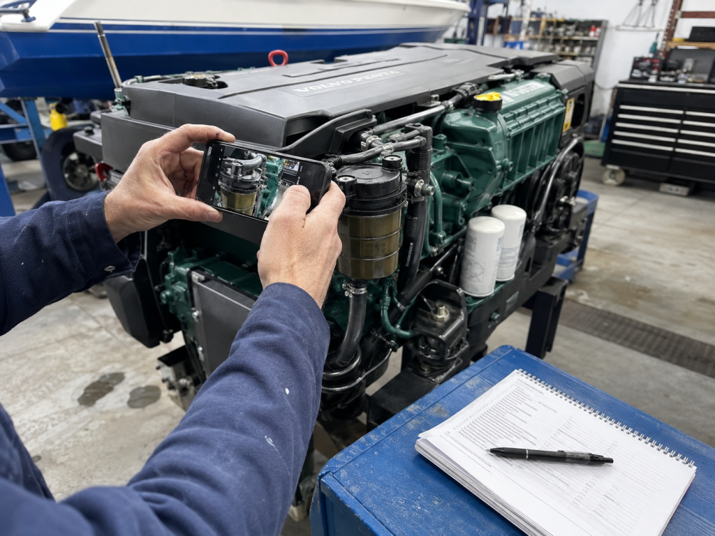Trouver référence pièce Volvo Penta