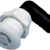 Évent rond coudé blanc SF2348 – photo du produit