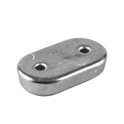 Anode alu - plaque ovale Hamilton