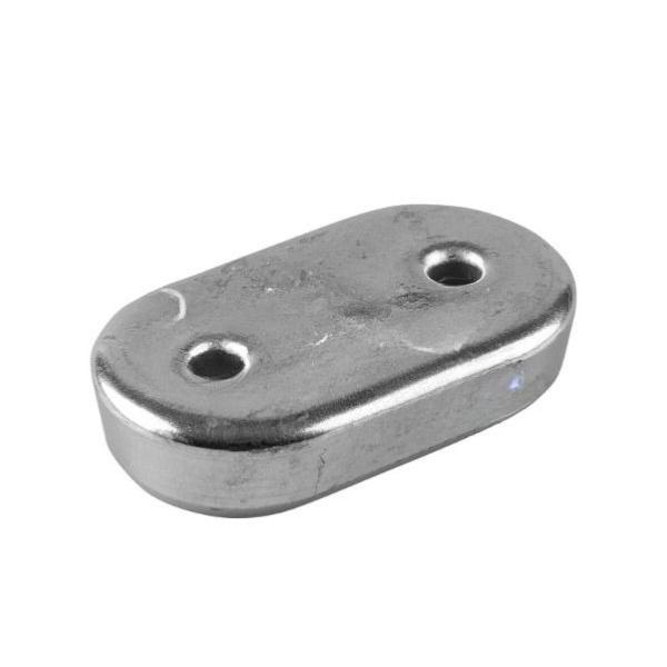 Anode alu – plaque ovale Hamilton 118x59x26mm