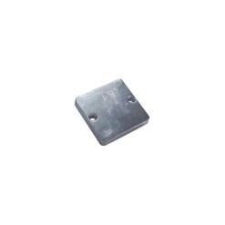 Anode zinc – Plaque 64 x 64 mm