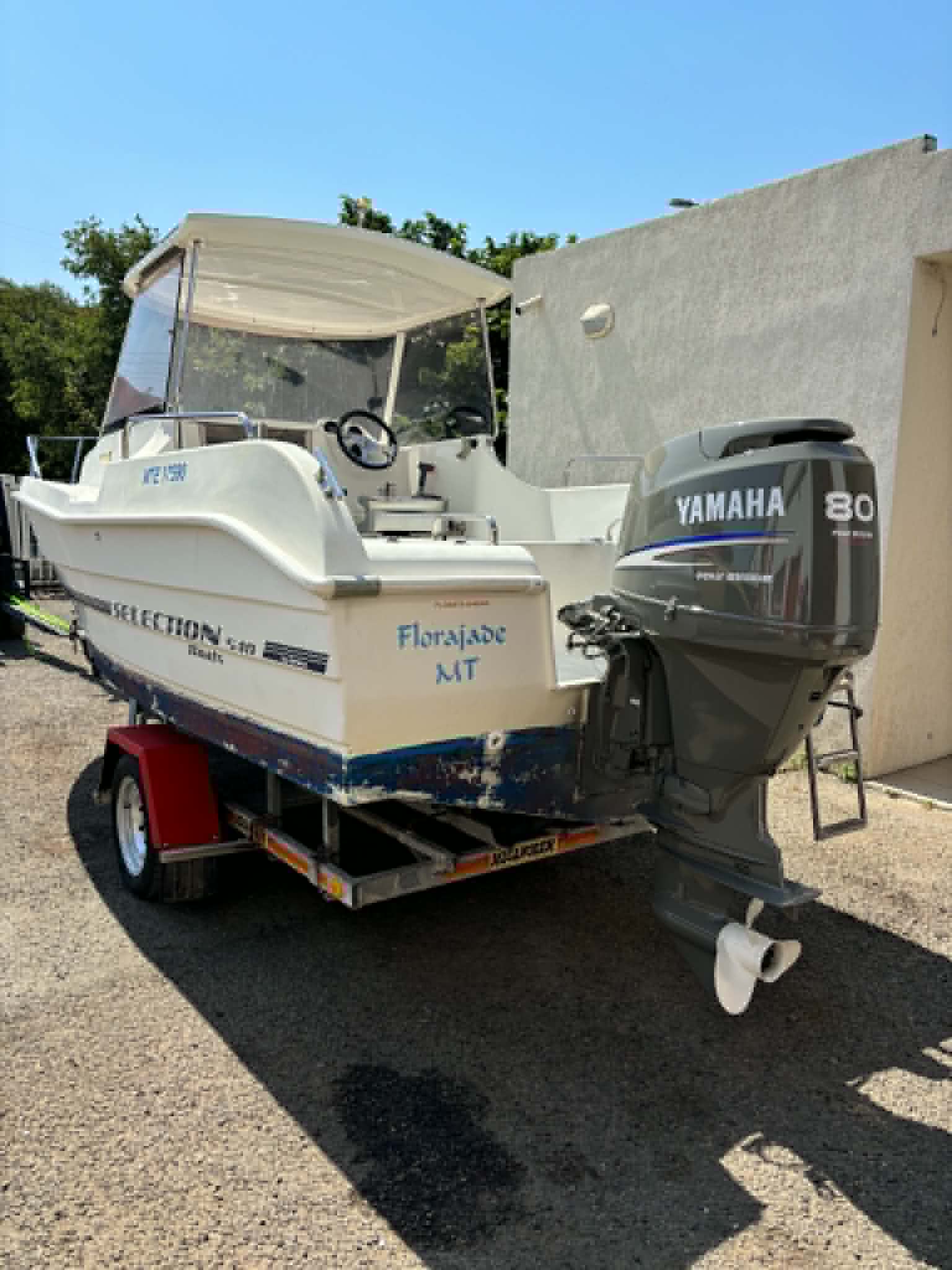 Bateau Ultramar 540 avec moteur Yamaha F80 2009