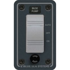 tableau Blue Sea 8263 8263 Blue Sea Systems – Tableau de pompe de cale 12/24 V