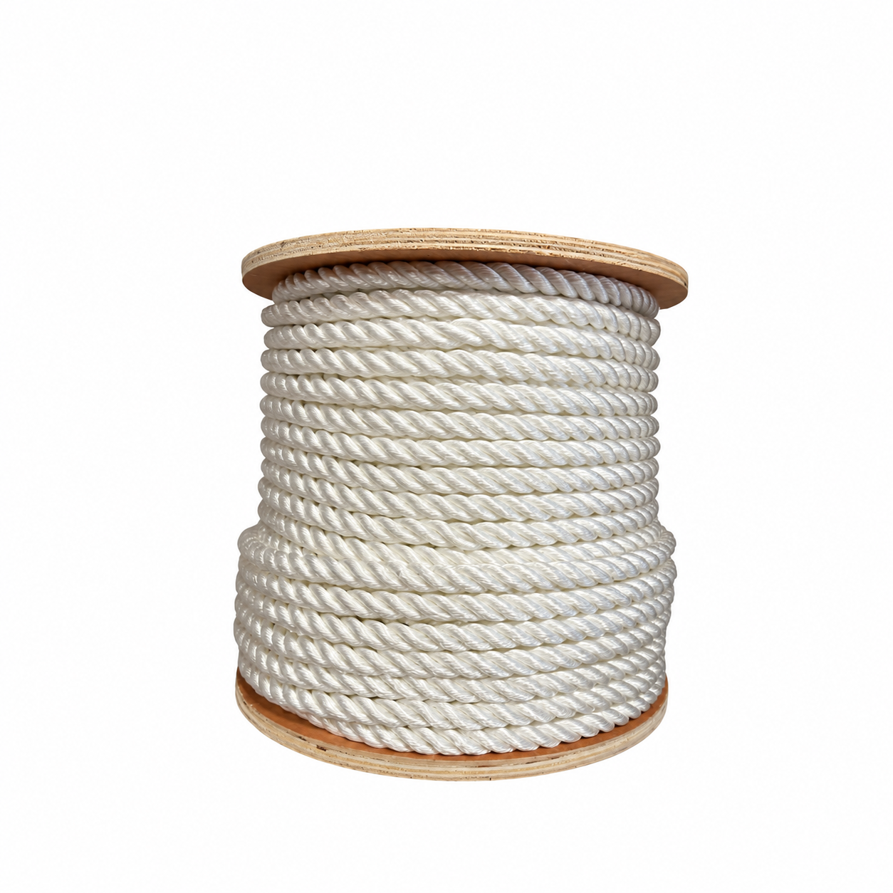 cordage polyester 3 torons blanc – équipement neuf pour bateau