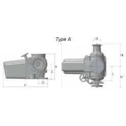 Guindeau Lofrans Super Ercole aluminium type A 404957 : vues techniques